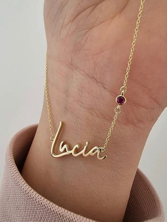 Cadena Personalizada Moderna con Charms