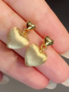 Aretes Doble Corazón