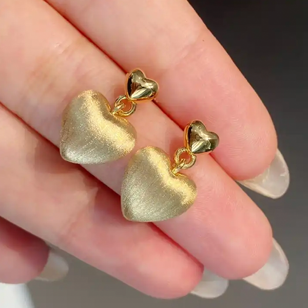 Aretes Doble Corazón