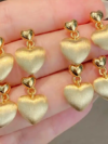 Aretes Doble Corazón