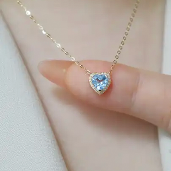 Cadena Corazon De Cielo