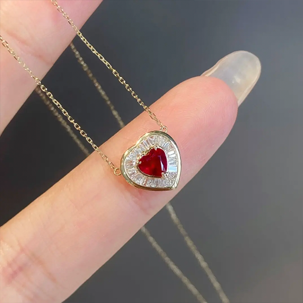 Cadena De Corazon Eterno