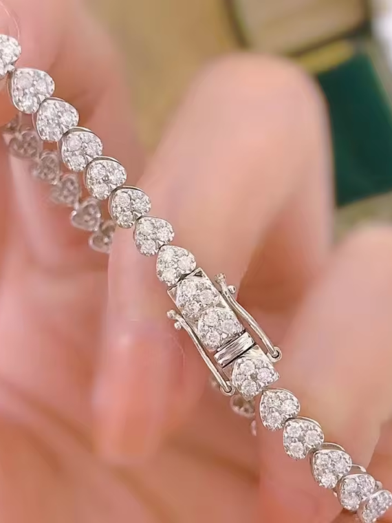 Pulsera Novia Brillante