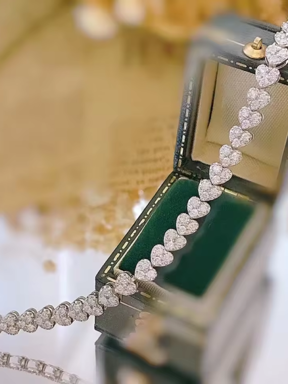 Pulsera Novia Brillante