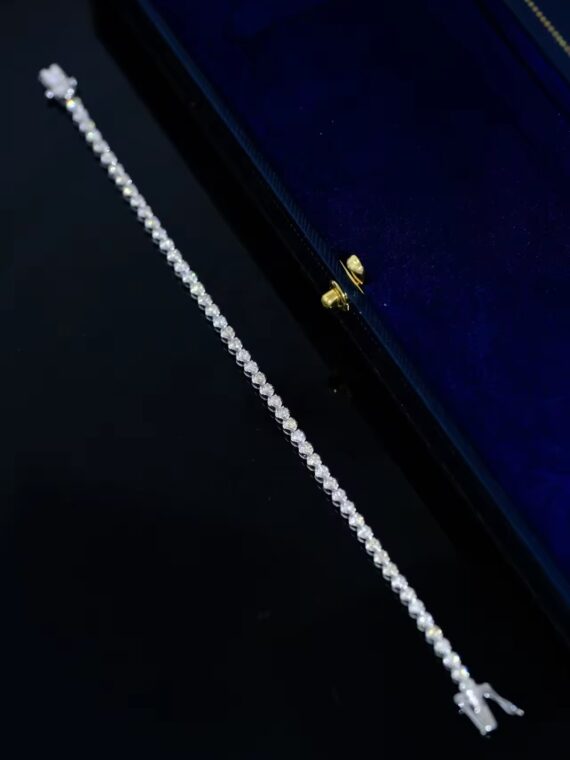Pulsera tennis de diamantes