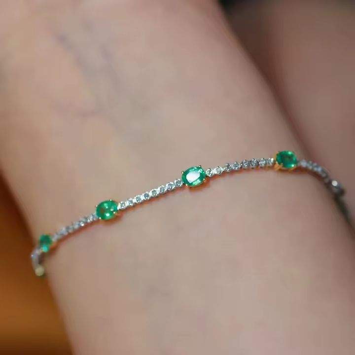 Pulsera Combinada de Piedras Preciosas