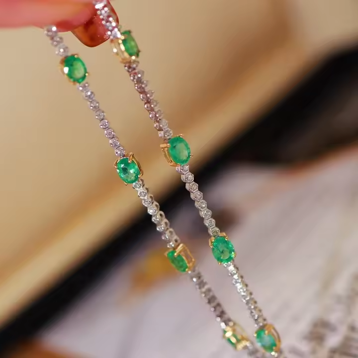 Pulsera Combinada de Piedras Preciosas