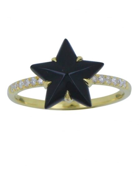 Anillo estrella de la noche