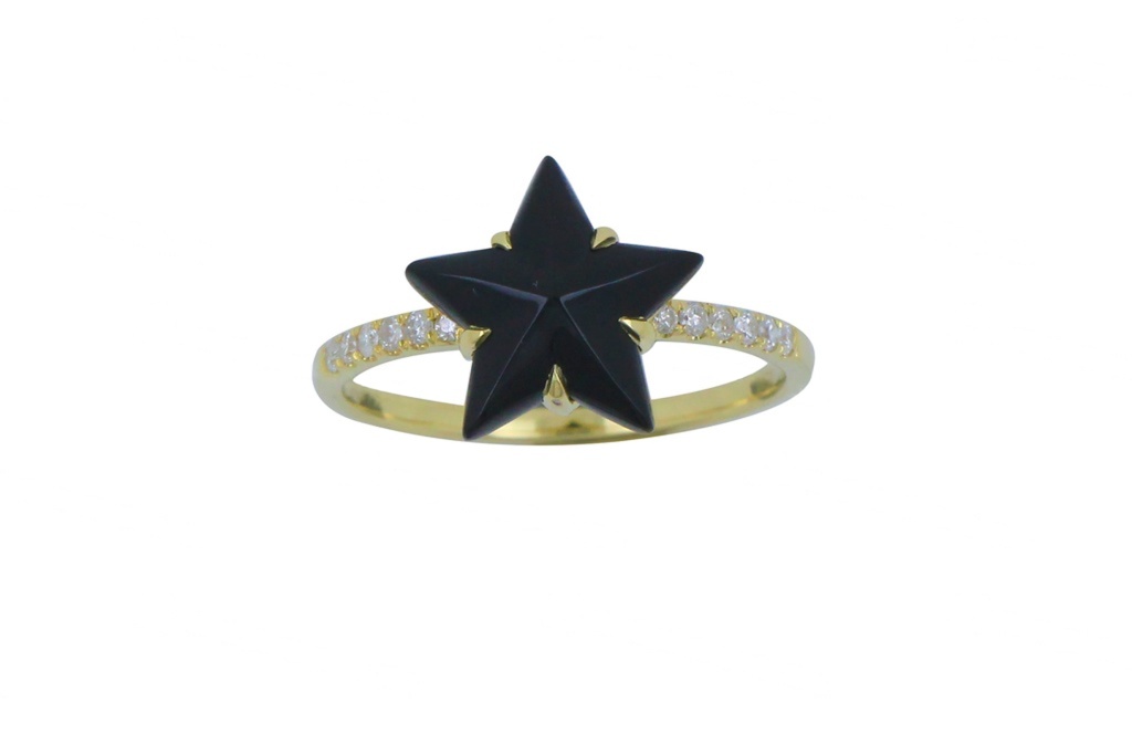 Anillo estrella de la noche