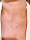 Collar con 3 clips y diamantes